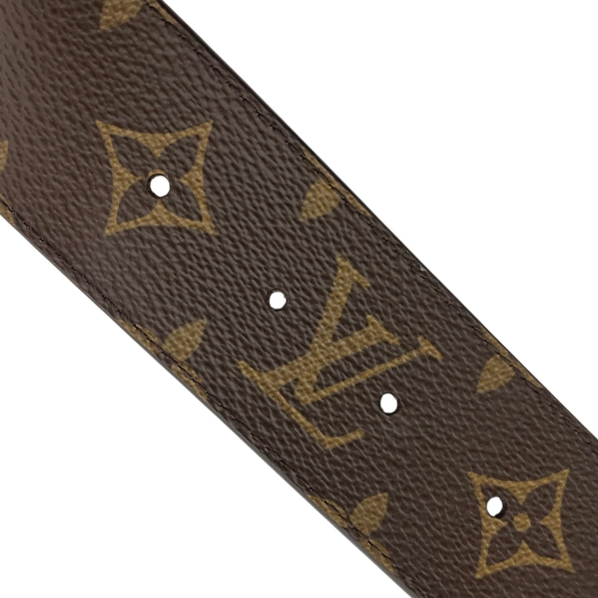LOUIS VUITTON LV TAG 40MM REVERSIBLE BELT フラワーモチーフリバーシブルベルト 古着・中古-3枚目のアイテム画像
