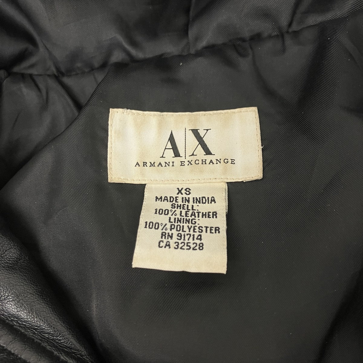 フーデッドレザージャケット