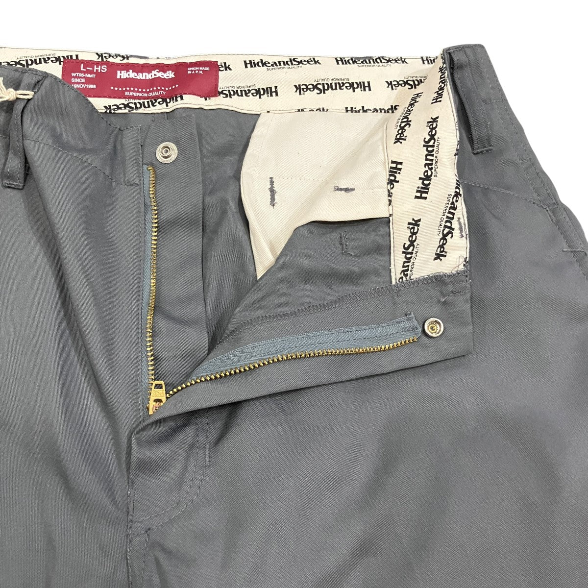 HIDE AND SEEK チノパン 古着・中古-4枚目のアイテム画像