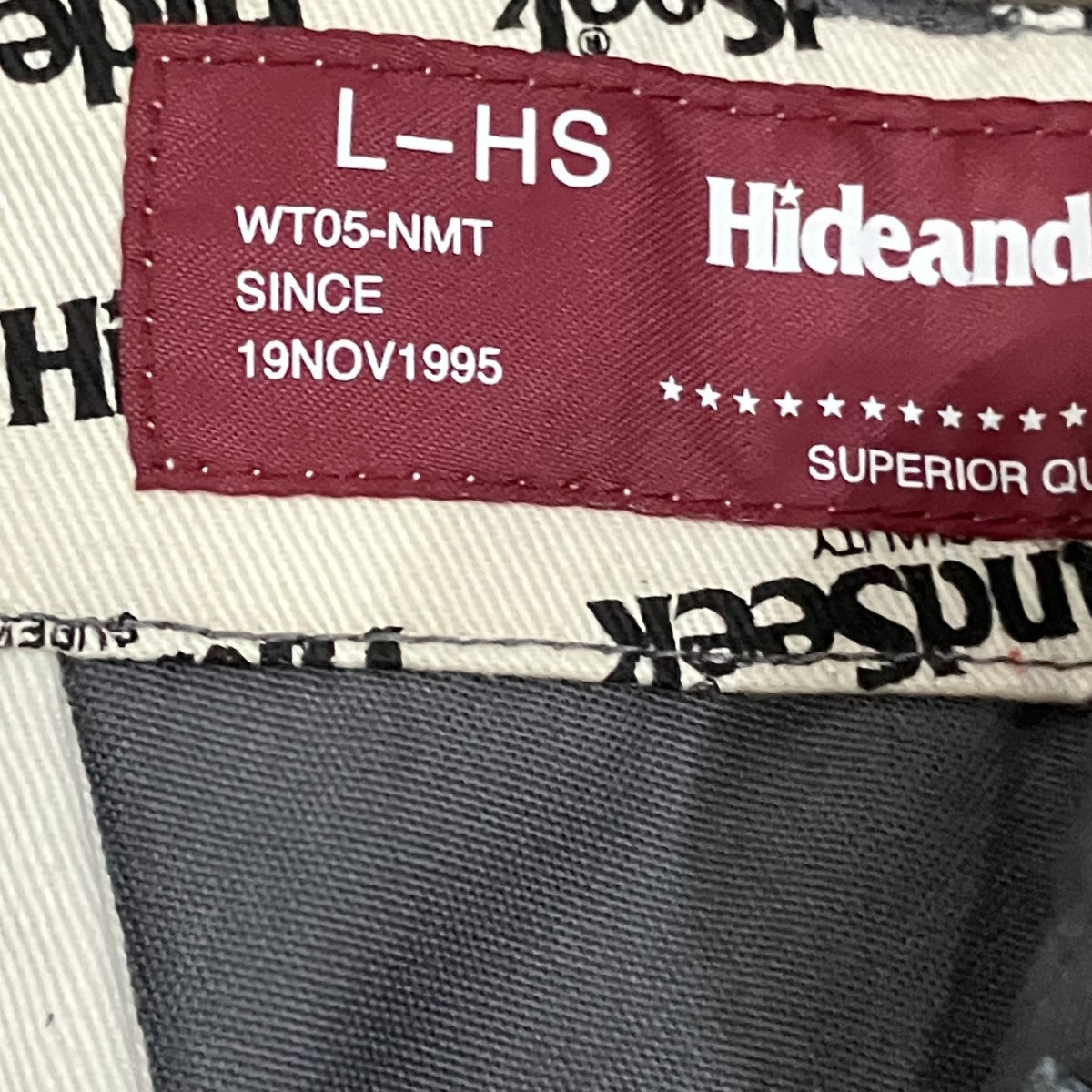 HIDE AND SEEK チノパン 古着・中古-5枚目のアイテム画像