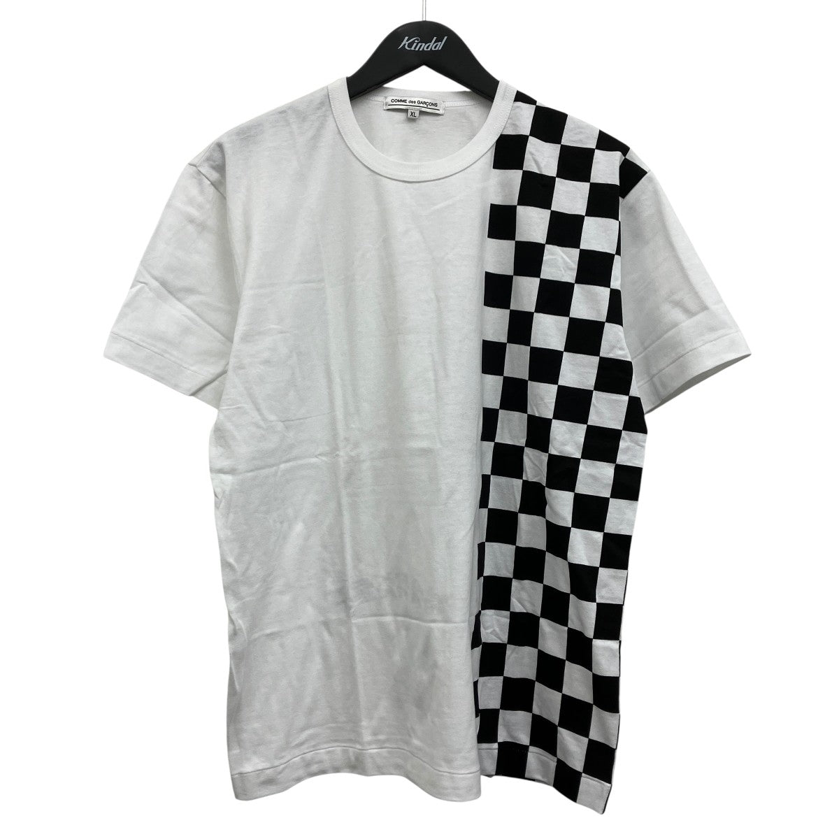 チェックデザインTシャツ