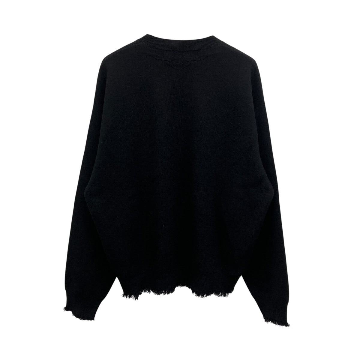 FRAYED KNIT クルーネックニット