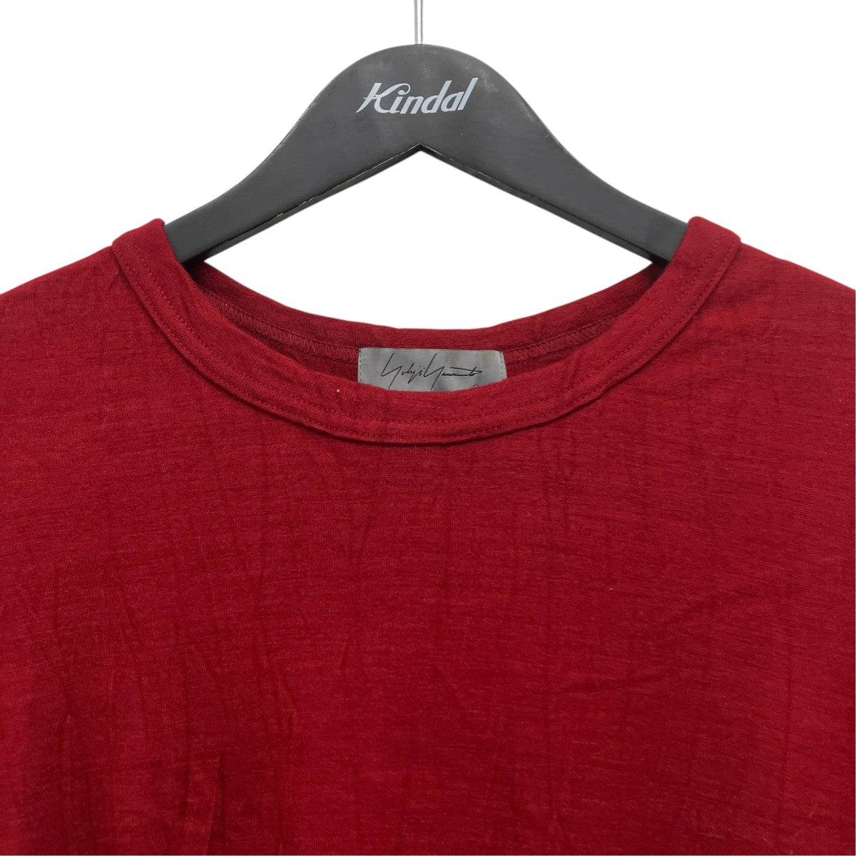 Bordeaux Wrinkle Round Neck T-Shirt 長袖セーター