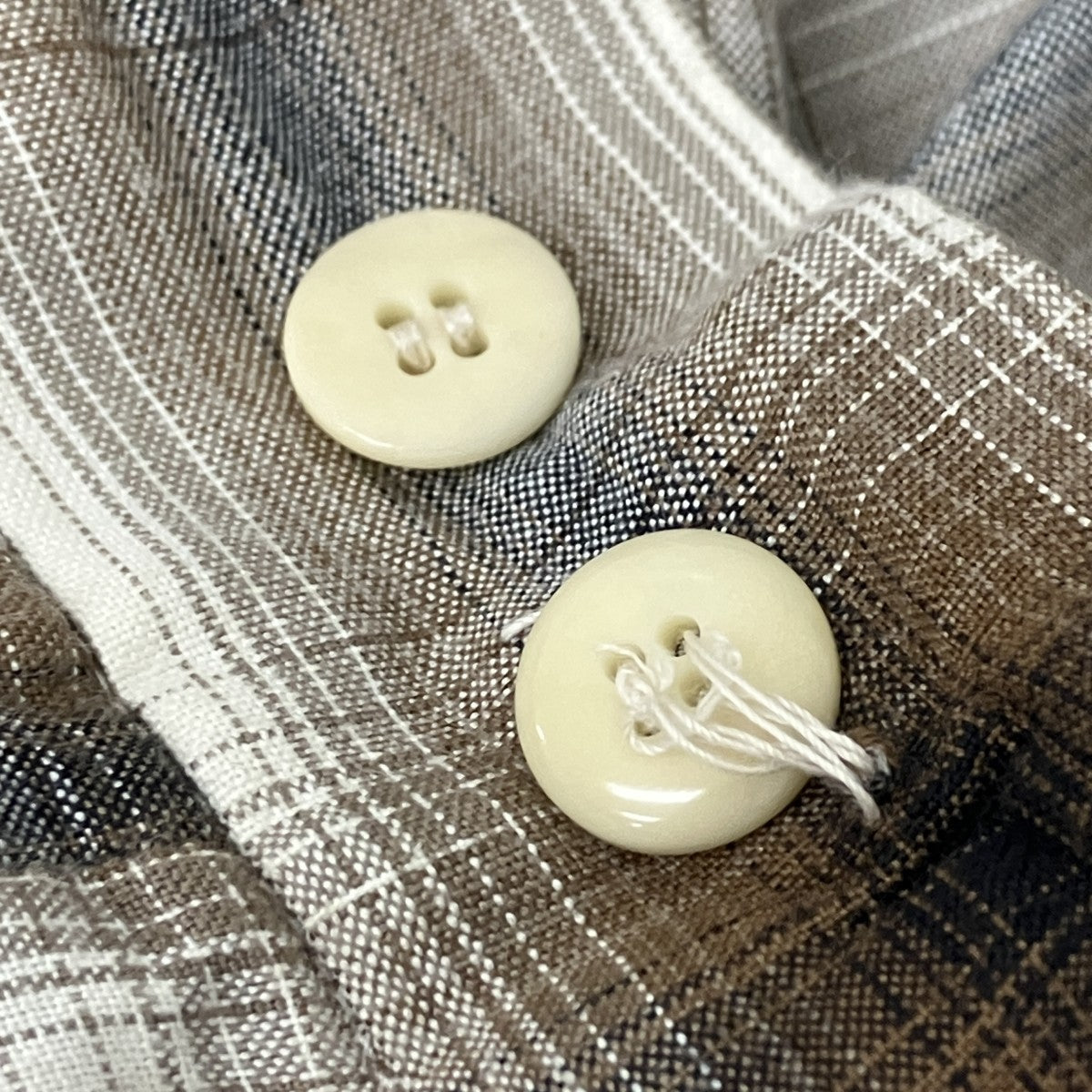 チェックパンツ