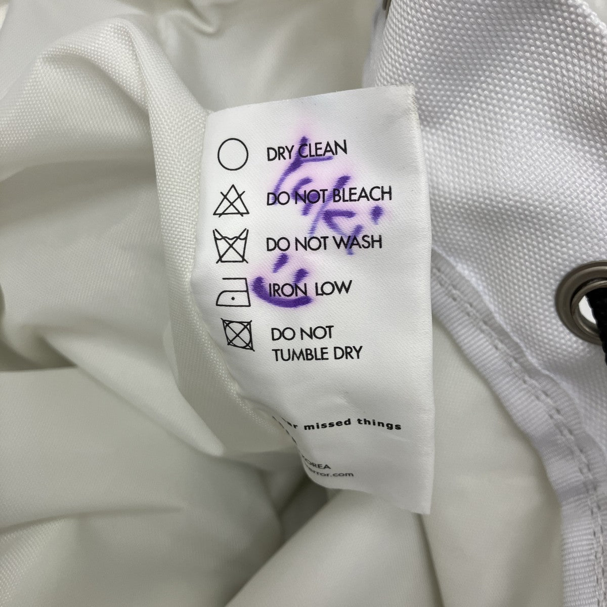 ADER error ナップサックリュック 古着・中古-8枚目のアイテム画像