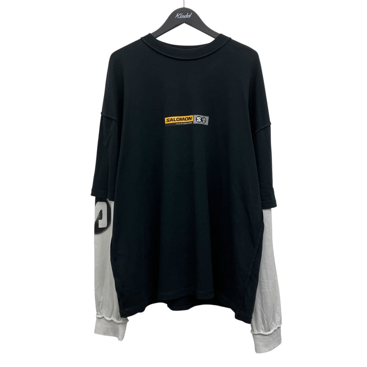 レイヤードロングスリーブカットソー