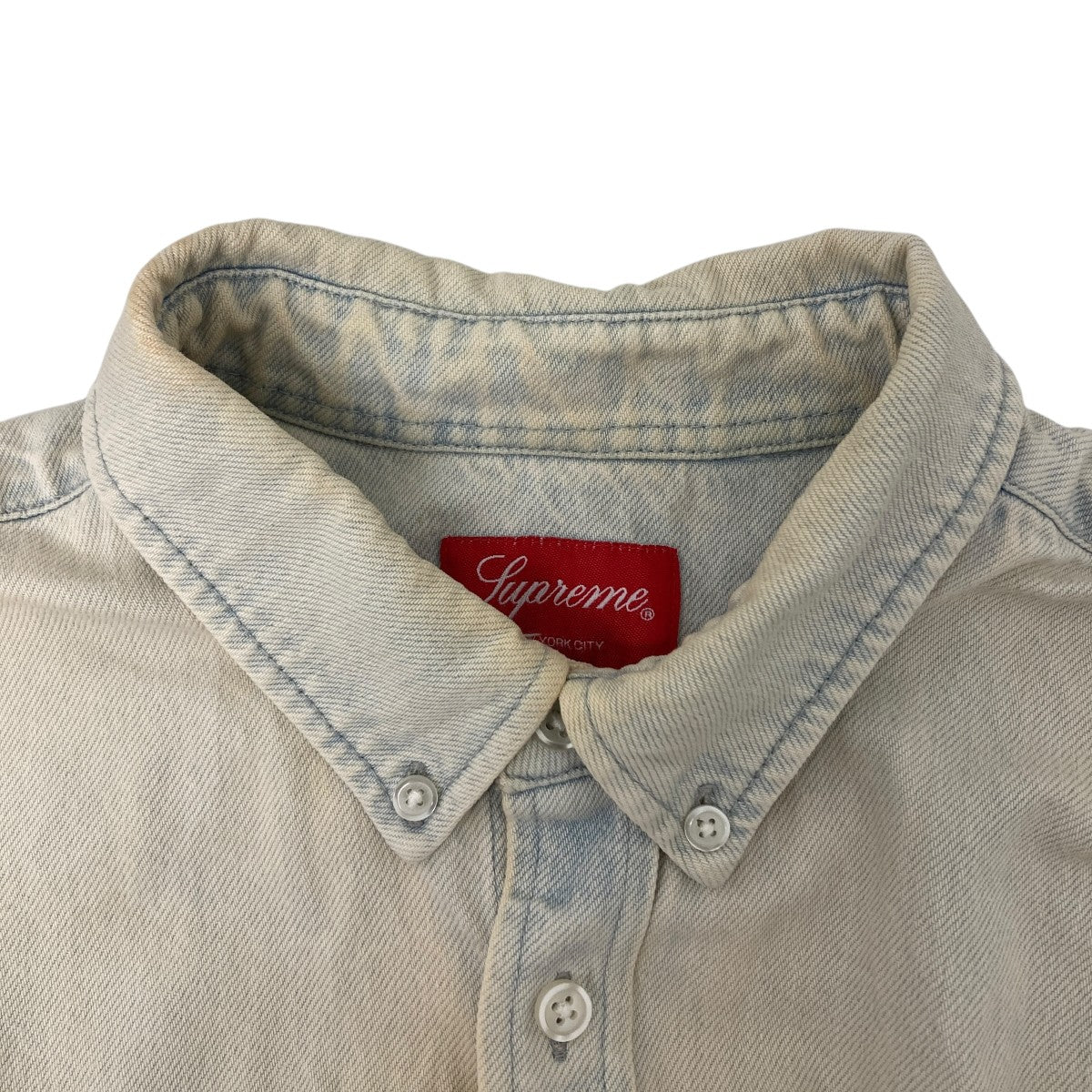 Supreme デニムシャツ 古着・中古-4枚目のアイテム画像