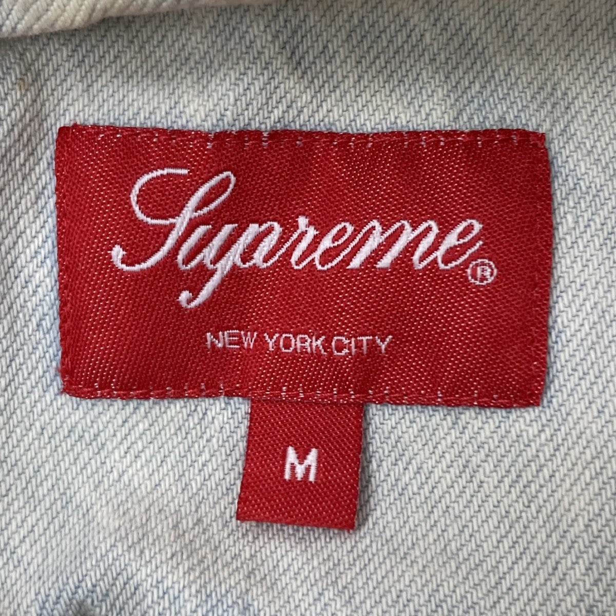 Supreme デニムシャツ 古着・中古-9枚目のアイテム画像
