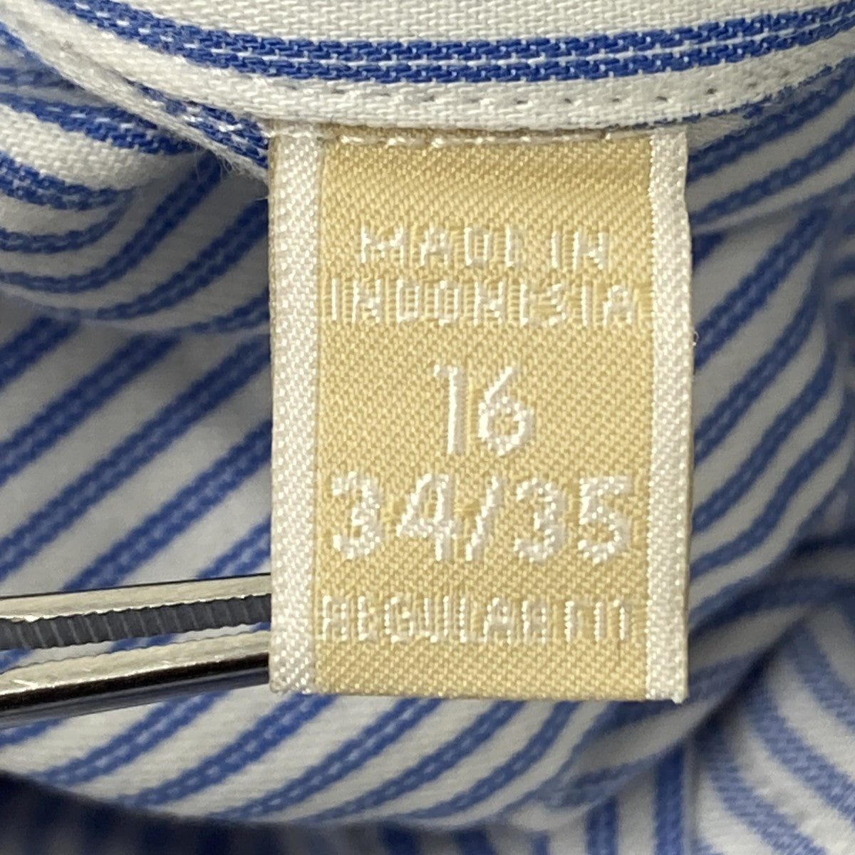 MICHAEL KORS ストライプシャツ 古着・中古-7枚目のアイテム画像