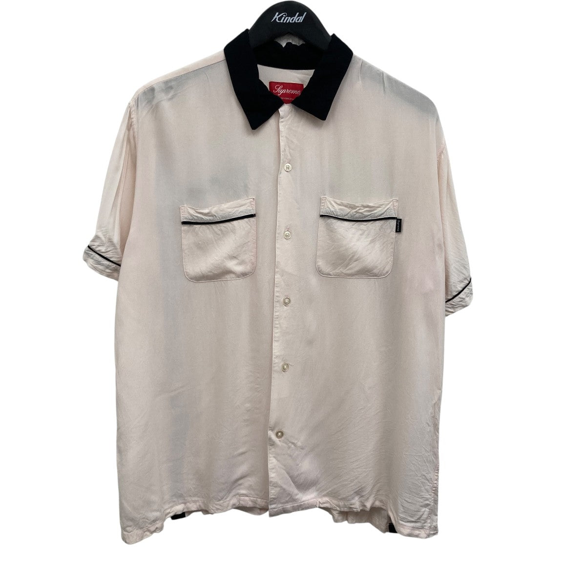 Supreme×playboy ボーリングシャツ 古着・中古-1枚目のアイテム画像