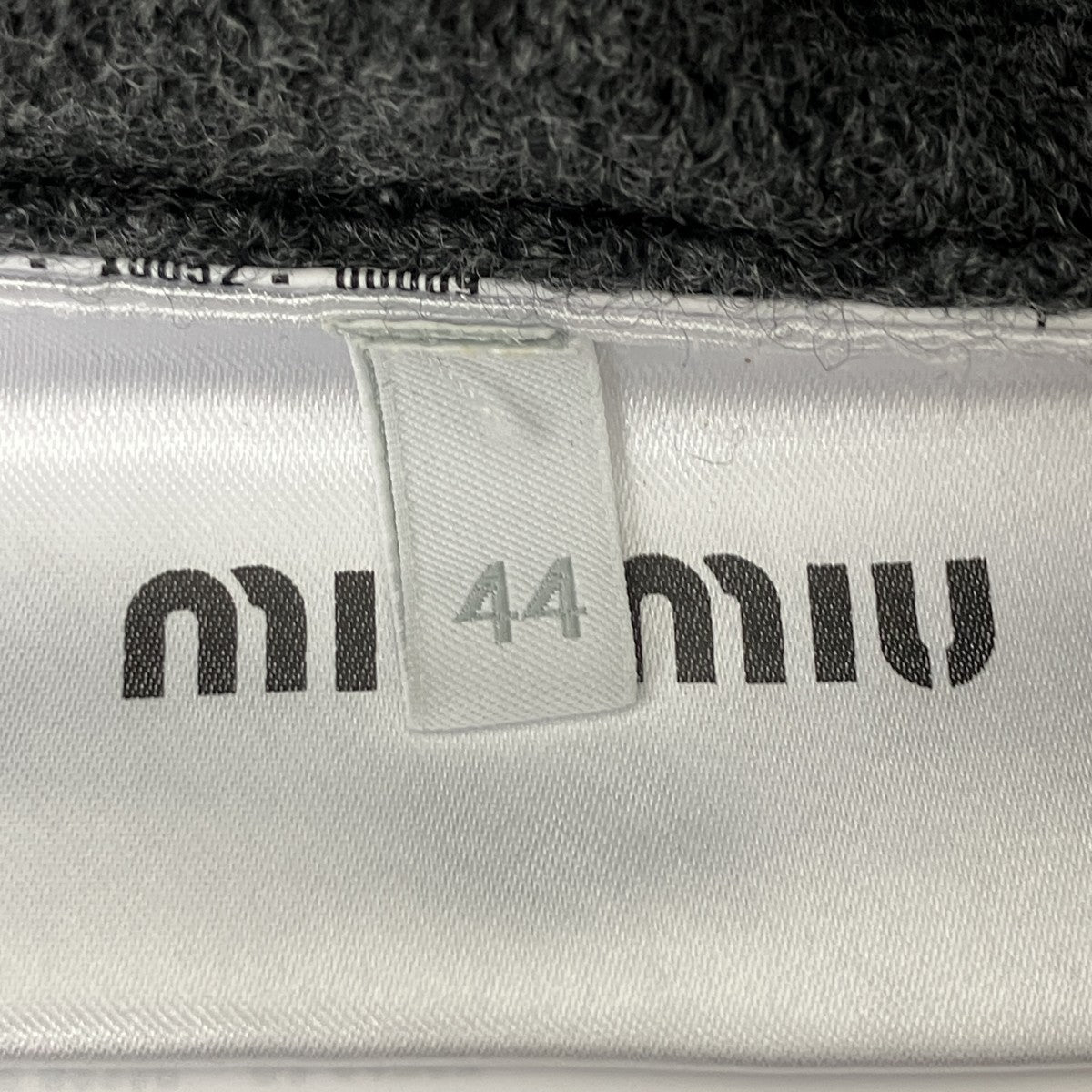 バージンウール クルーネックカーディガン