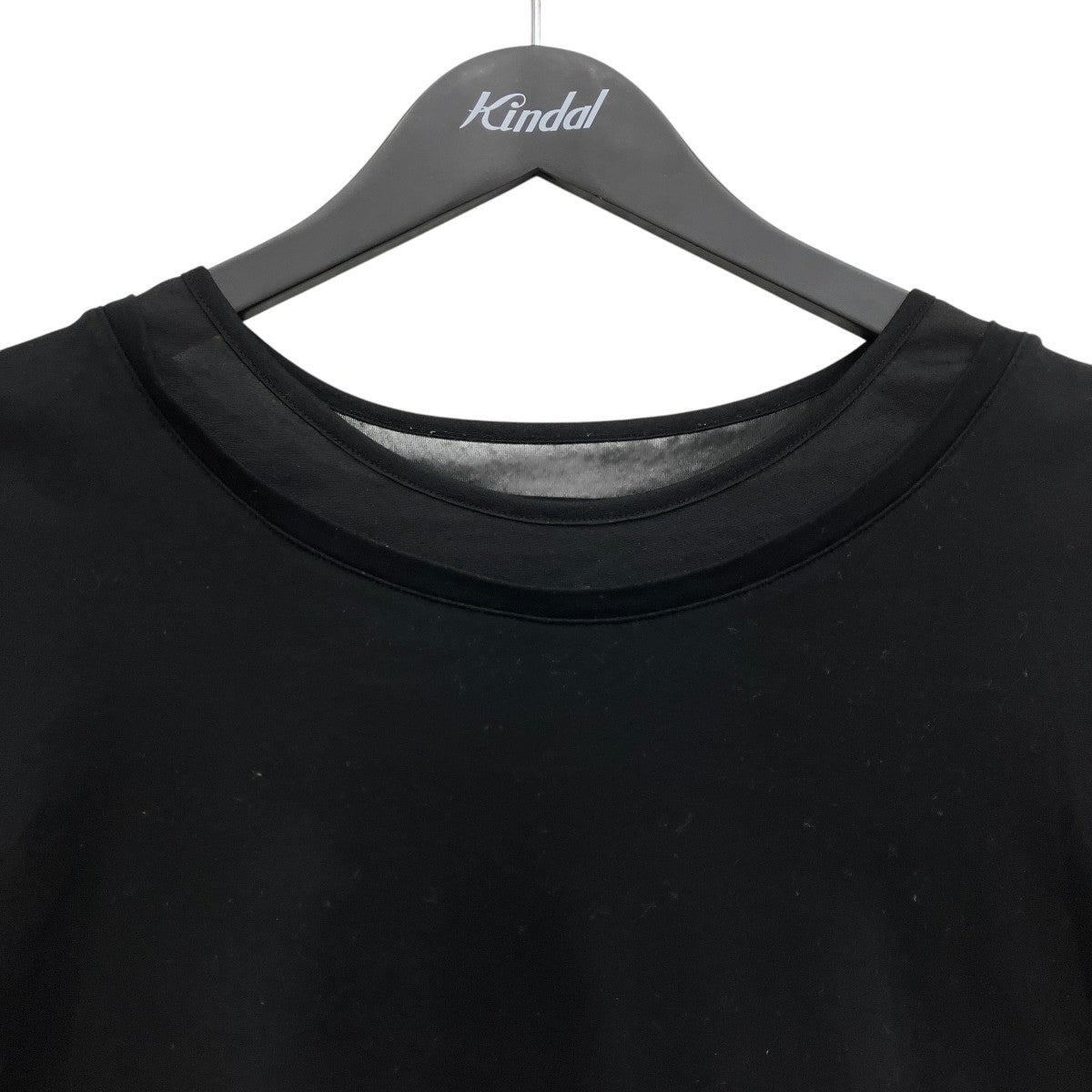 レースレイヤードtシャツ