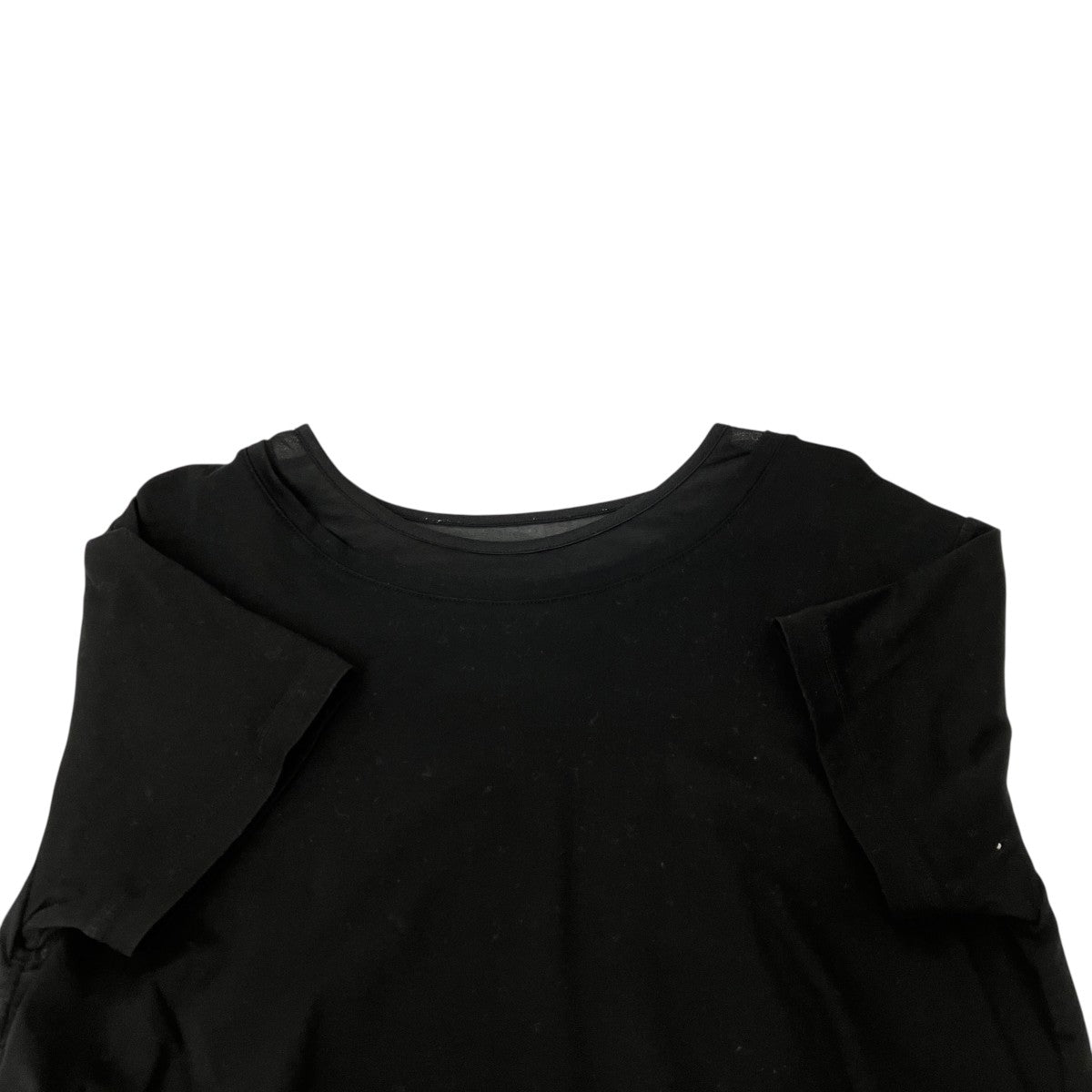 レースレイヤードtシャツ