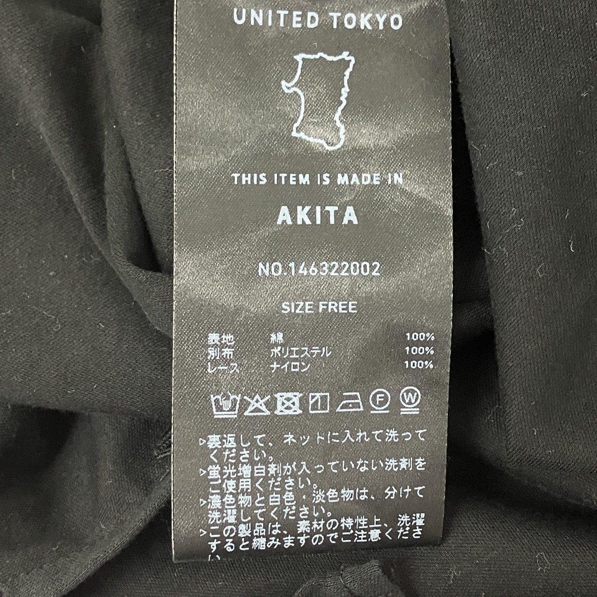レースレイヤードtシャツ
