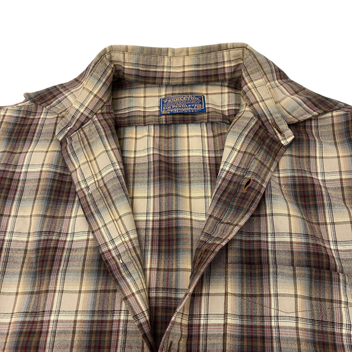 PENDLETON チェックシャツ 古着・中古-4枚目のアイテム画像
