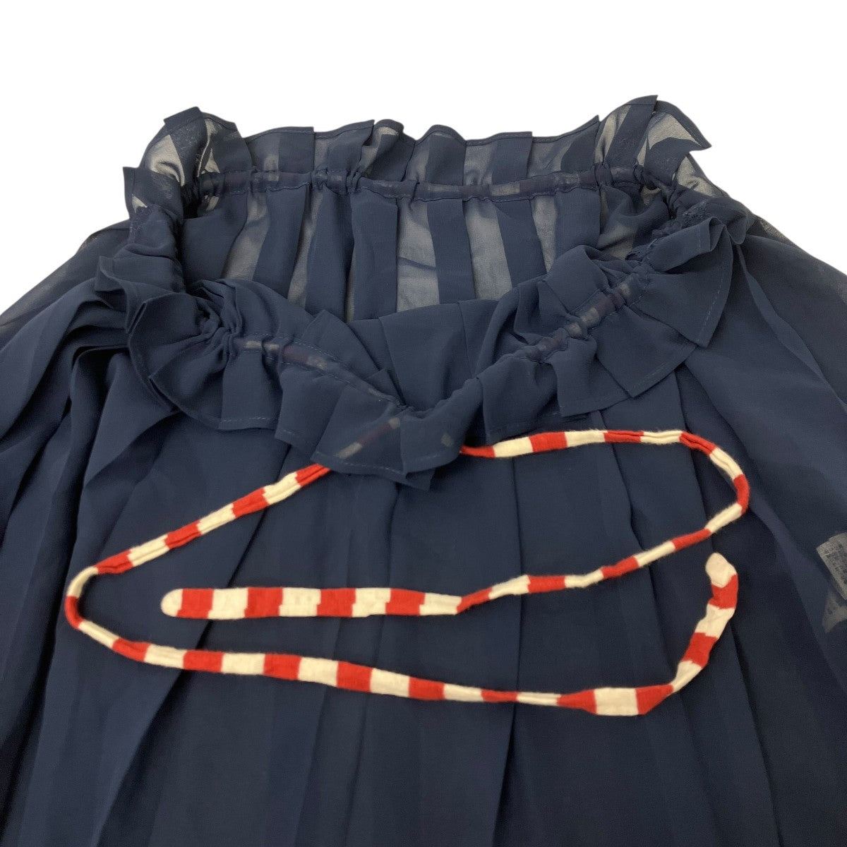 YOHJI YAMAMOTO リネンブレンドイージースカート 古着・中古-3枚目のアイテム画像