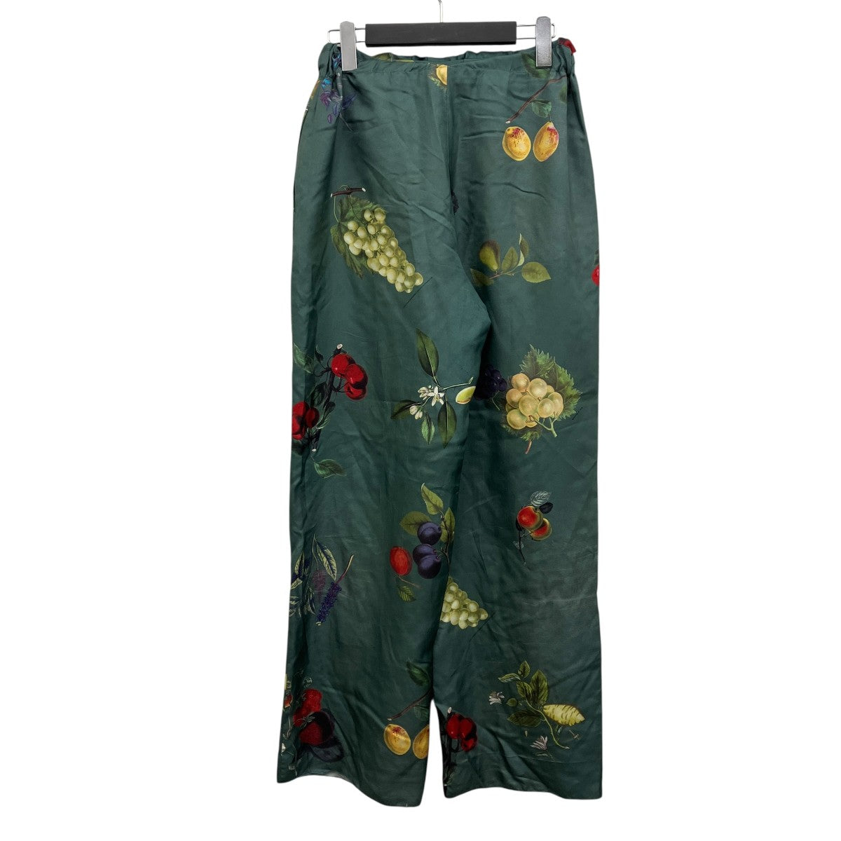 CABaN HARVEST シルクツイル セミワイドパンツ 古着・中古-2枚目のアイテム画像