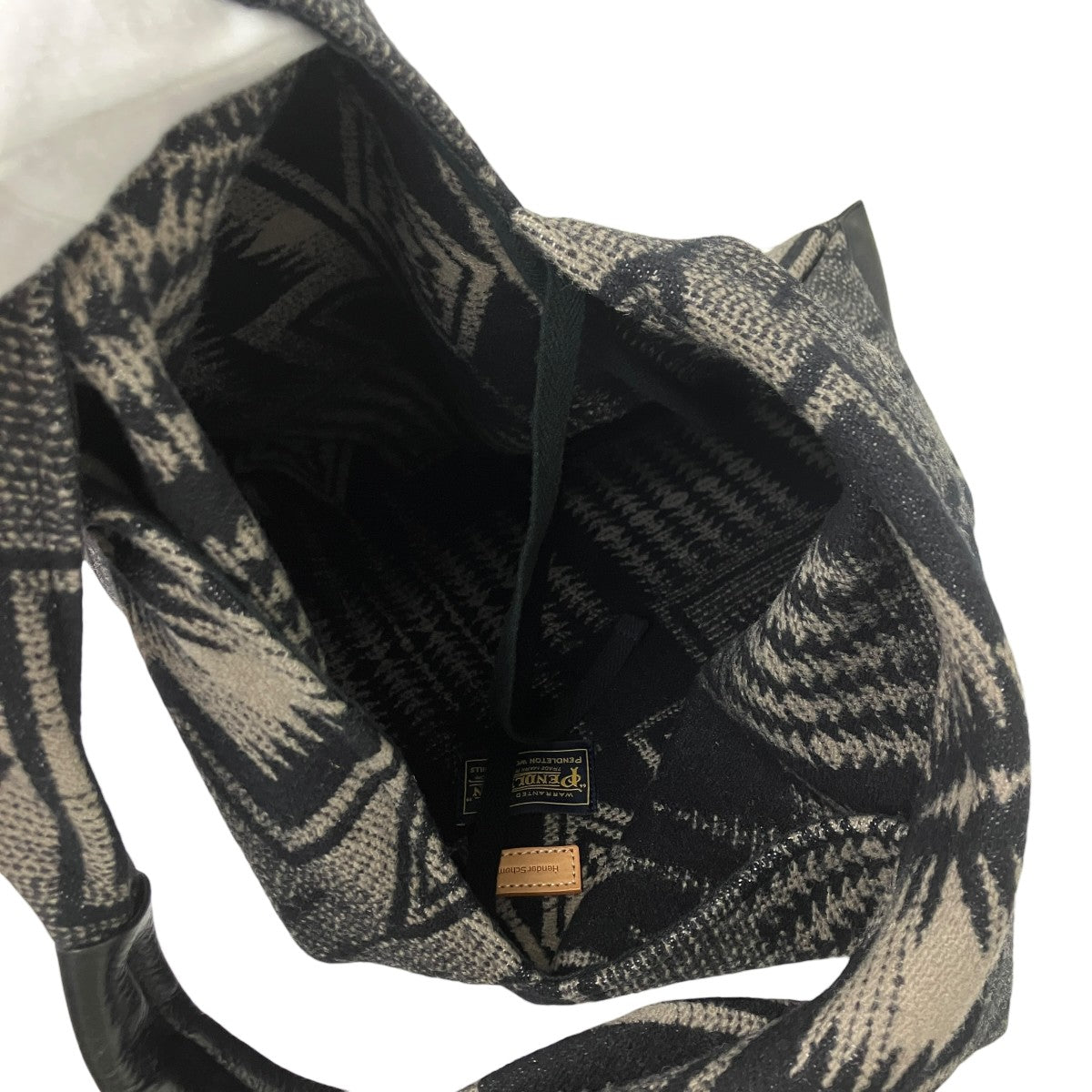 PENDLETON×Hender Scheme トートバッグ 古着・中古-5枚目のアイテム画像