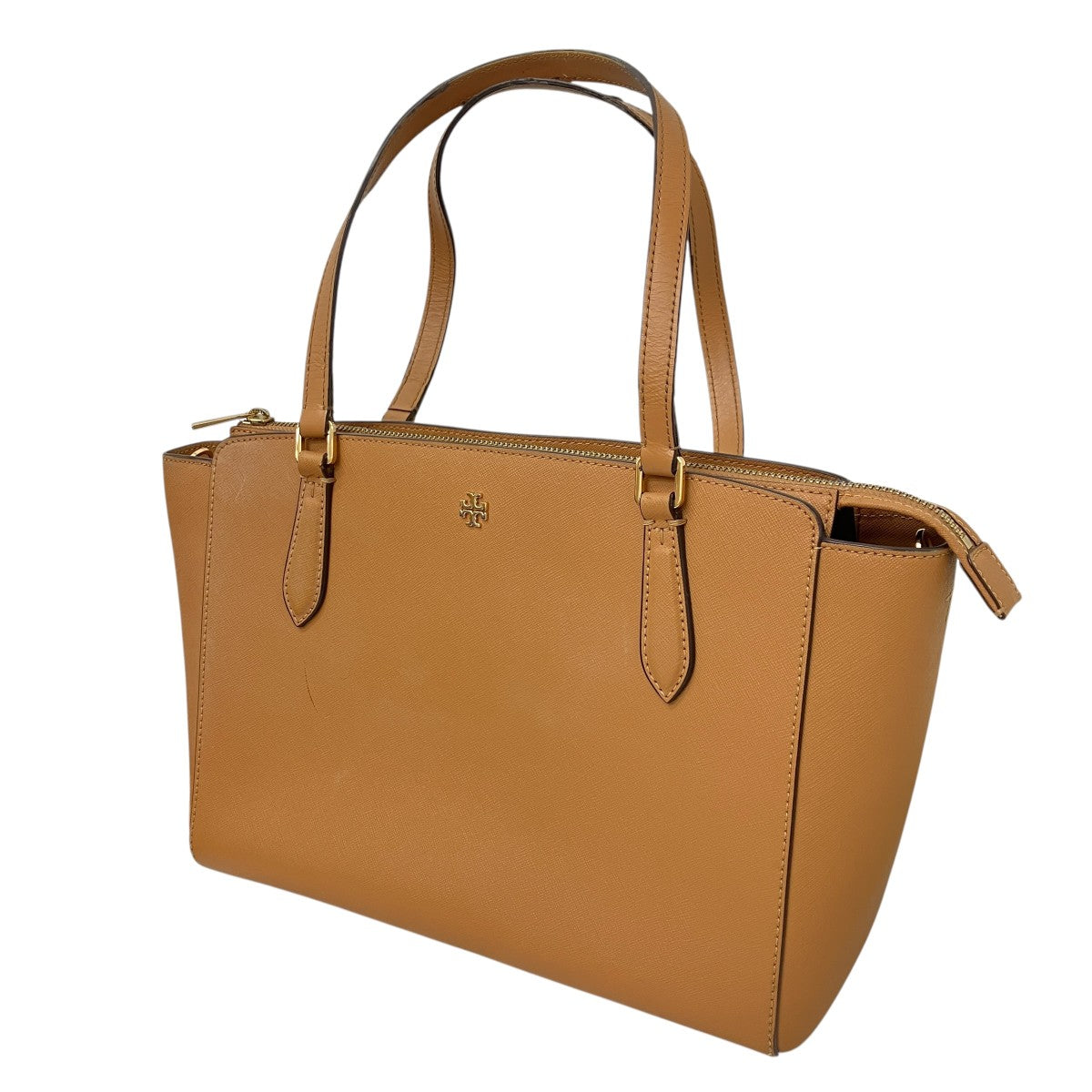 TORY BURCH エマーソントップジップトートバッグ 古着・中古-1枚目のアイテム画像