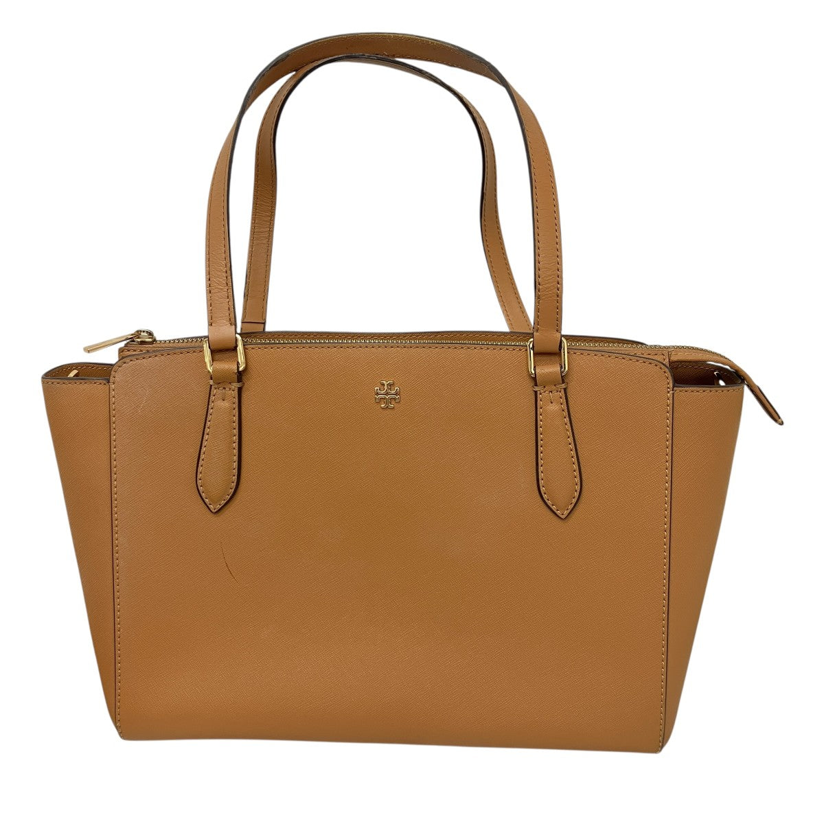 TORY BURCH エマーソントップジップトートバッグ 古着・中古-2枚目のアイテム画像