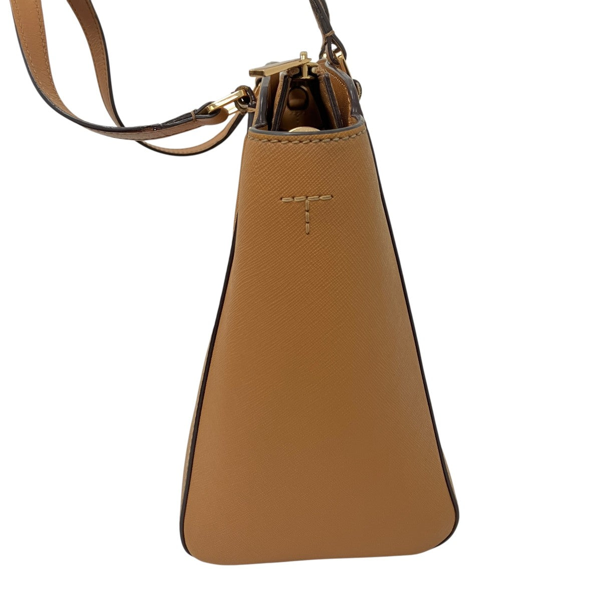TORY BURCH エマーソントップジップトートバッグ 古着・中古-3枚目のアイテム画像