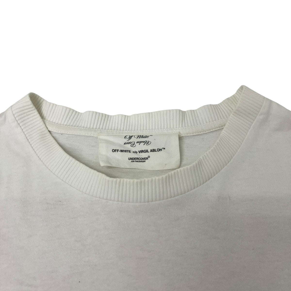 UNDERCOVER×OFFWHITE プリントTシャツ 古着・中古-4枚目のアイテム画像