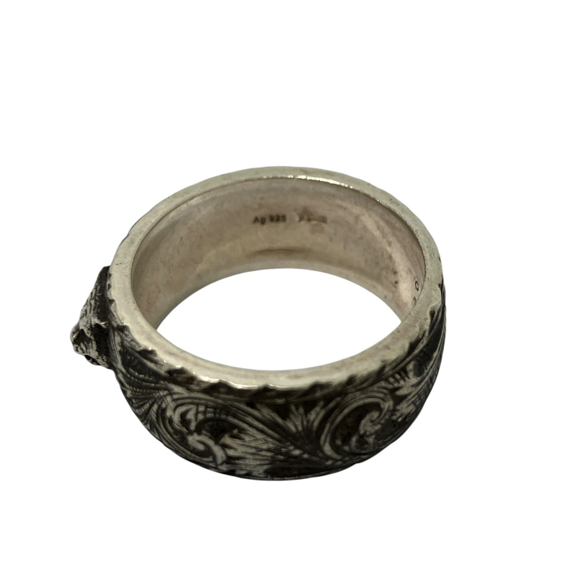 GUCCI キャットヘッドアラベスクモチーフリング 古着・中古-5枚目のアイテム画像