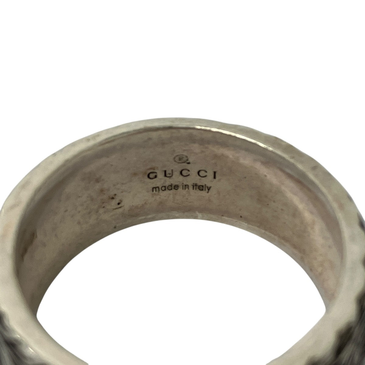 GUCCI キャットヘッドアラベスクモチーフリング 古着・中古-8枚目のアイテム画像