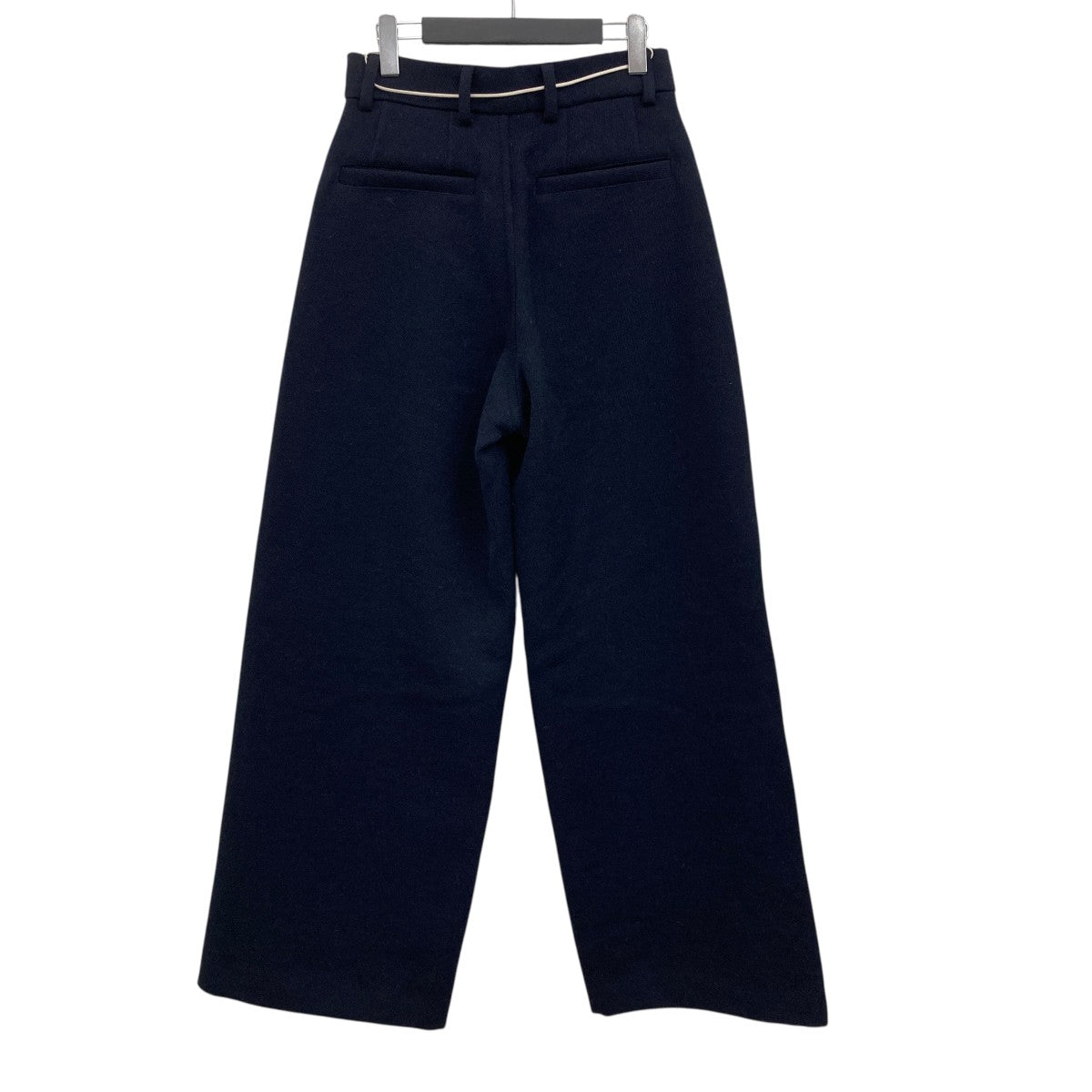DRIES VAN NOTEN ウールセーラーパンツ 古着・中古-2枚目のアイテム画像