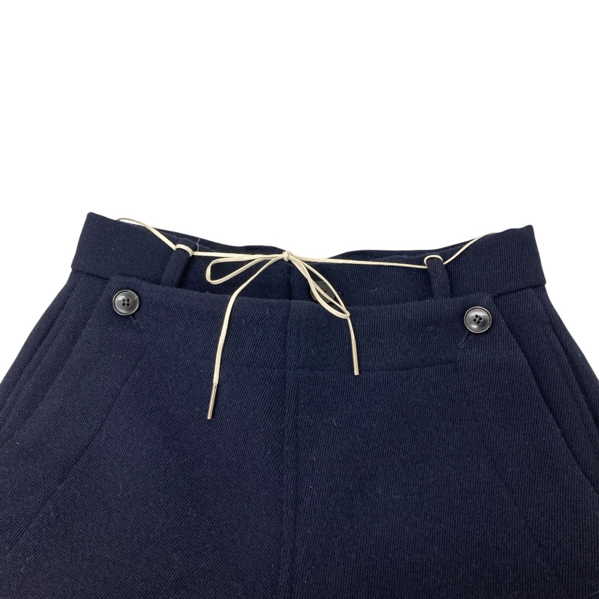 DRIES VAN NOTEN ウールセーラーパンツ 古着・中古-3枚目のアイテム画像