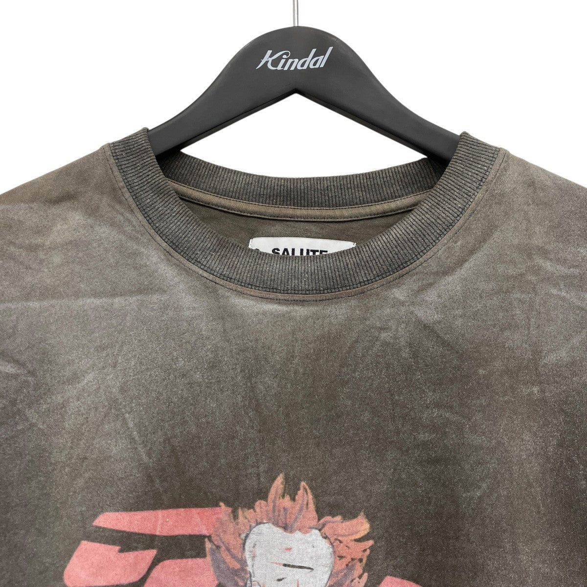 SALUTE プリントカットソー 古着・中古-3枚目のアイテム画像