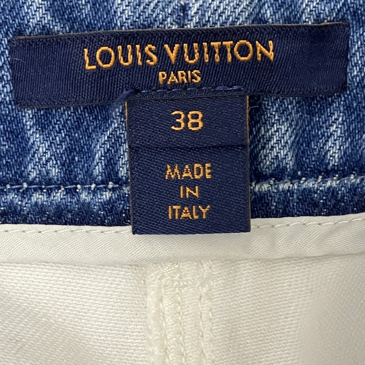 LOUIS VUITTON デニム切替ジョッパーパンツ 古着・中古-9枚目のアイテム画像