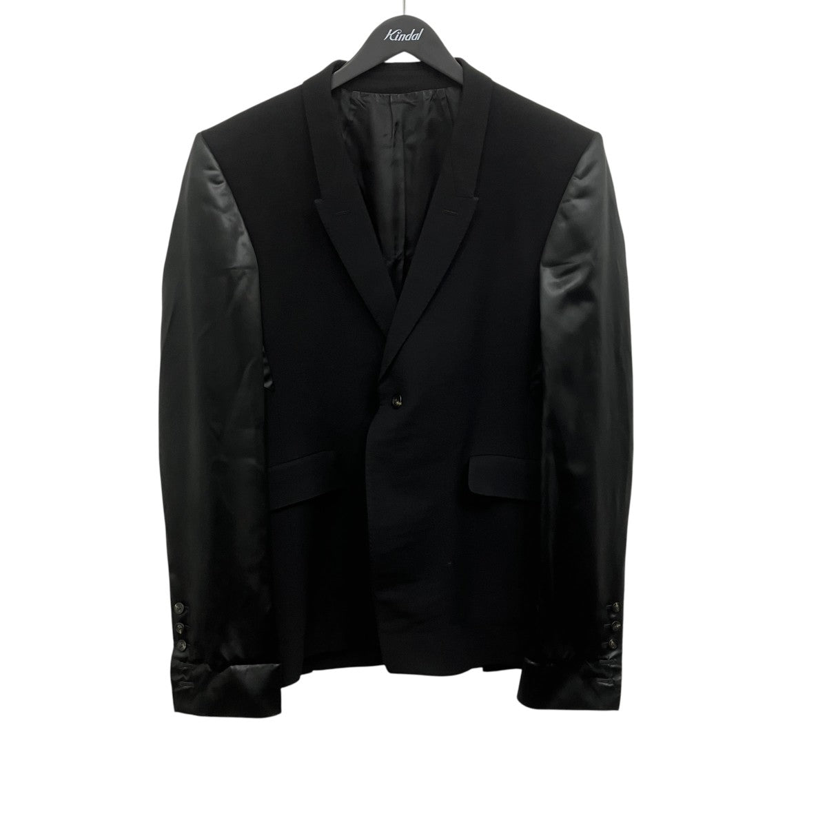 RICK OWENS 切替テーラードジャケット 古着・中古-1枚目のアイテム画像