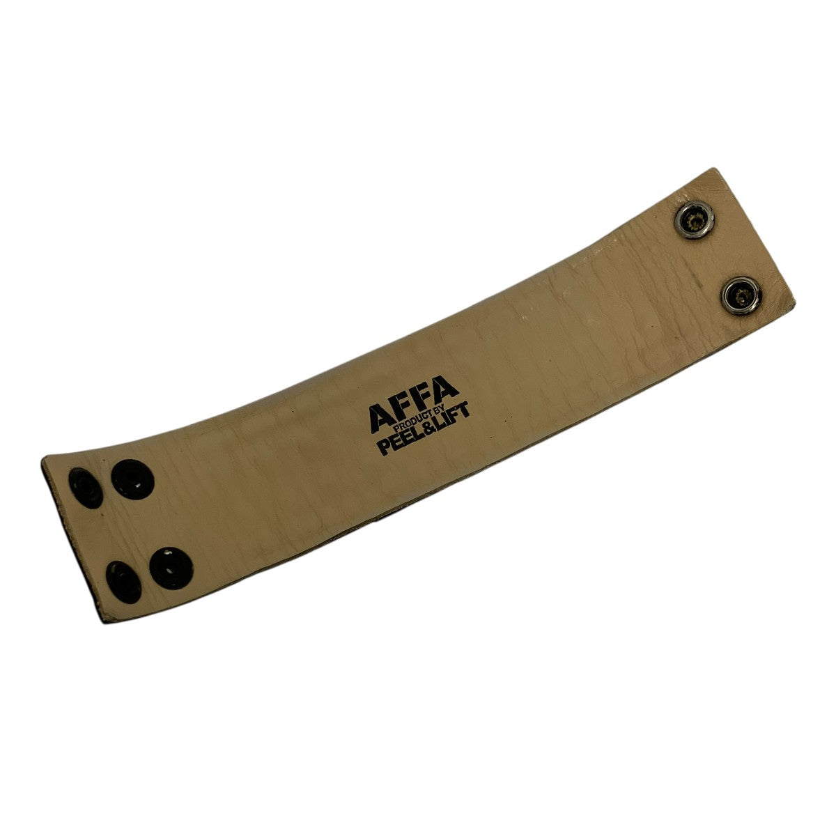 AFFA×PEEL＆LIFT スタッズレザーブレスレット 古着・中古-4枚目のアイテム画像