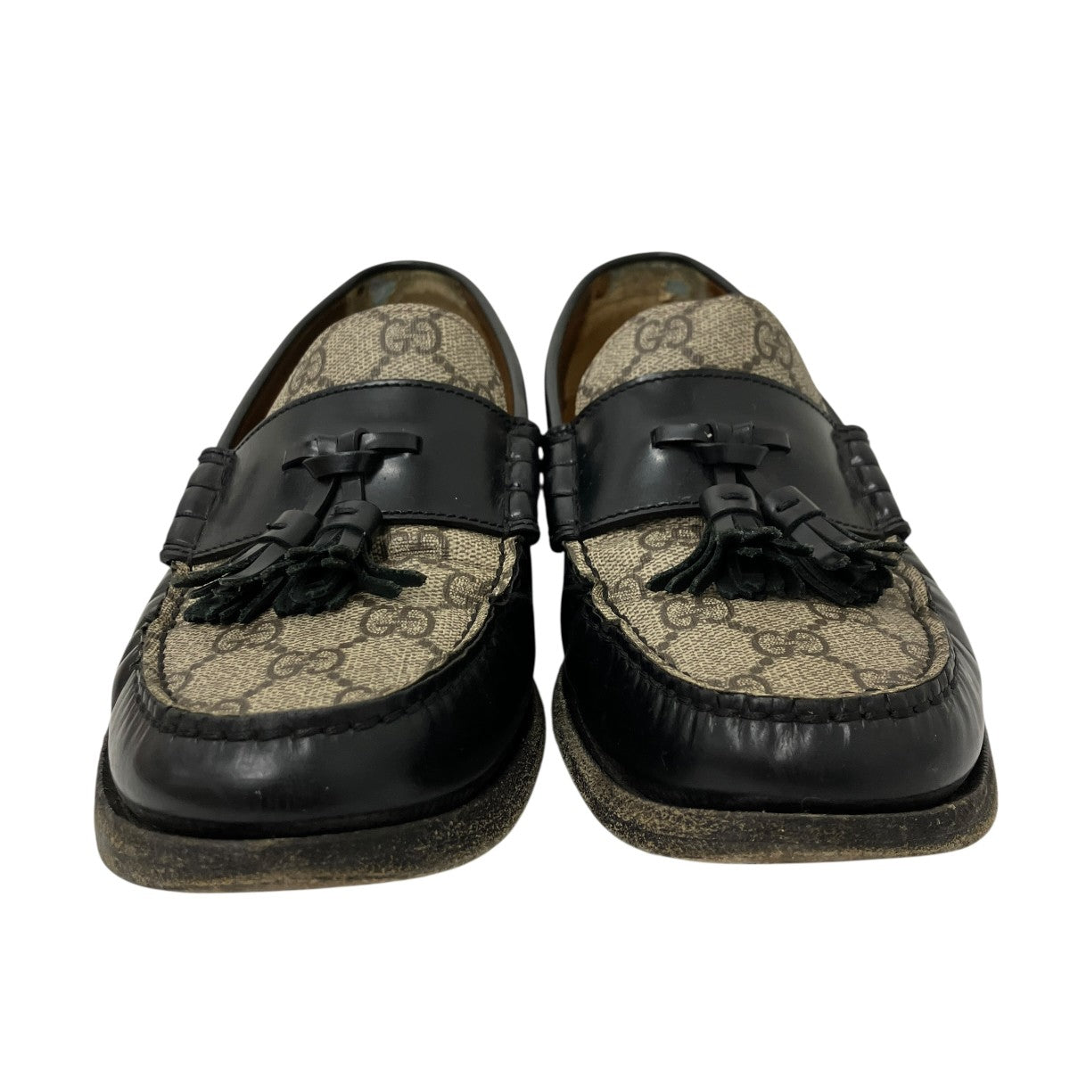 GUCCI GGスプリーム タッセルローファー 古着・中古-2枚目のアイテム画像