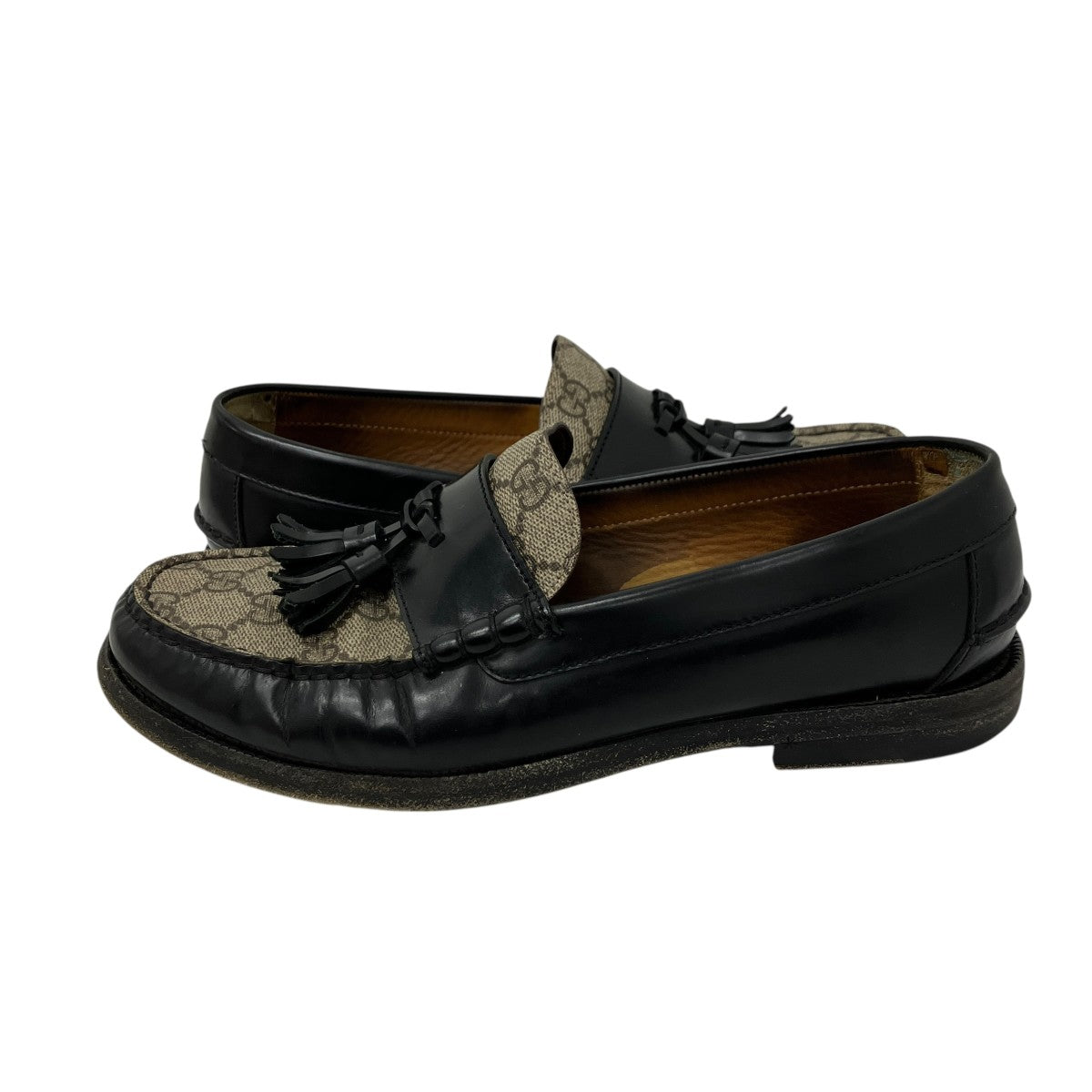 GUCCI GGスプリーム タッセルローファー 古着・中古-4枚目のアイテム画像