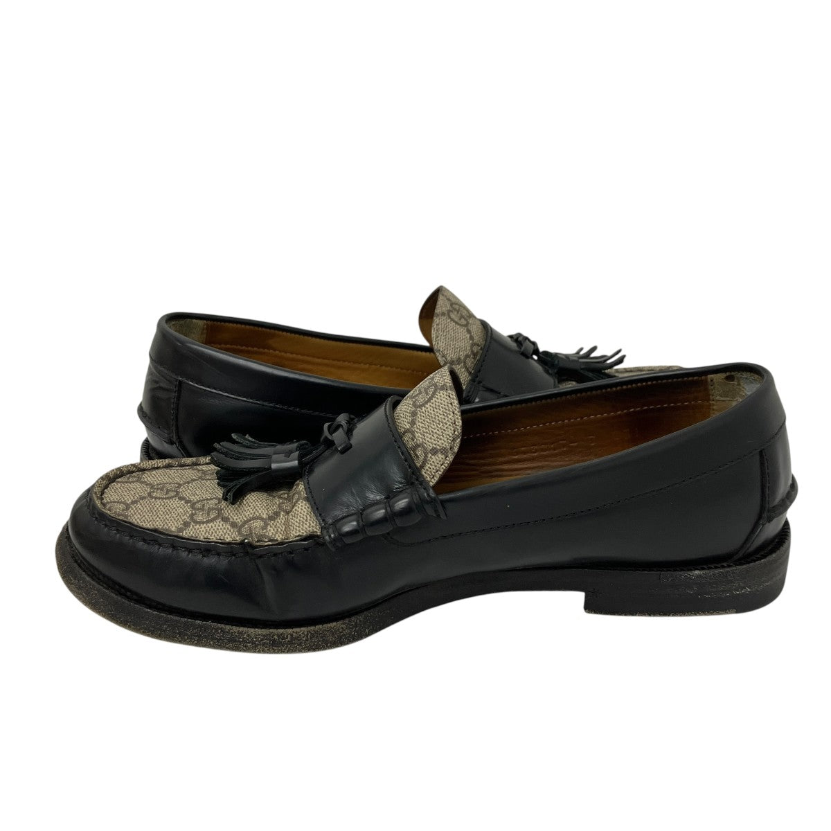 GUCCI GGスプリーム タッセルローファー 古着・中古-5枚目のアイテム画像