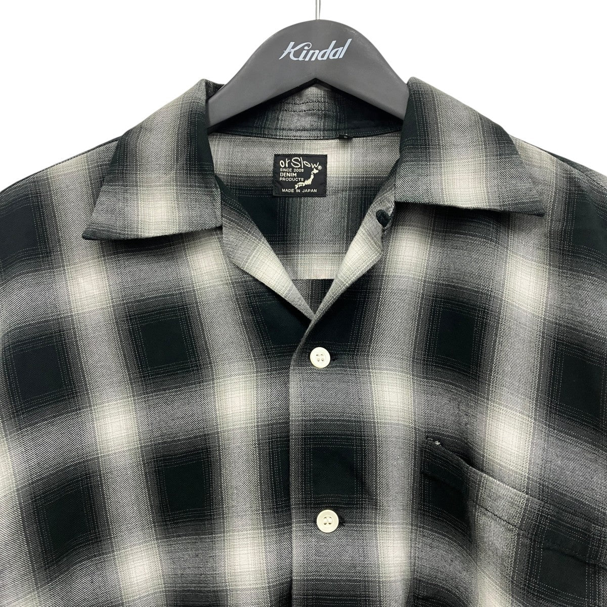 orSlow オンブレチェックシャツ 古着・中古-3枚目のアイテム画像