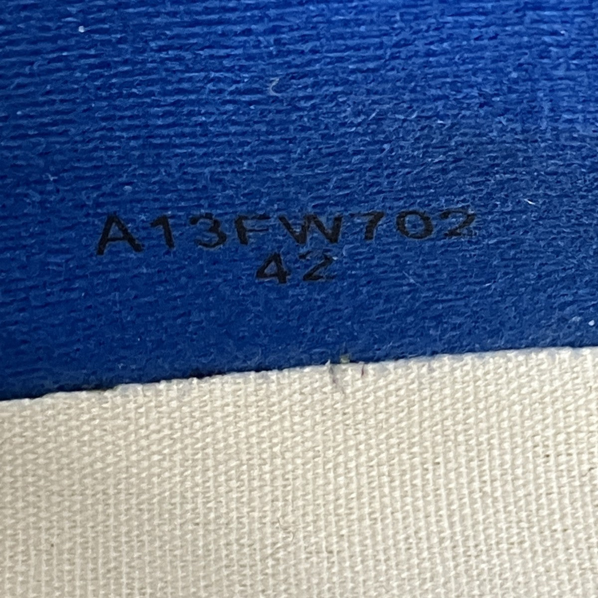 MIHARA YASUHIRO レザーローカットスニーカー 古着・中古-8枚目のアイテム画像