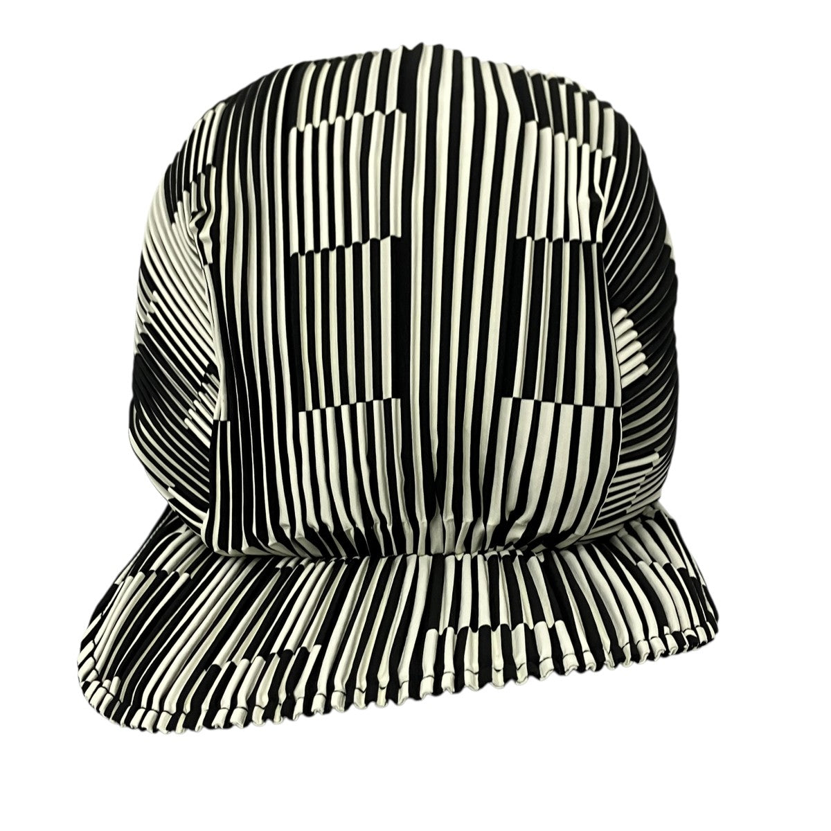 HOMME PLISSE ISSEY MIYAKE プリーツキャップ 古着・中古-2枚目のアイテム画像