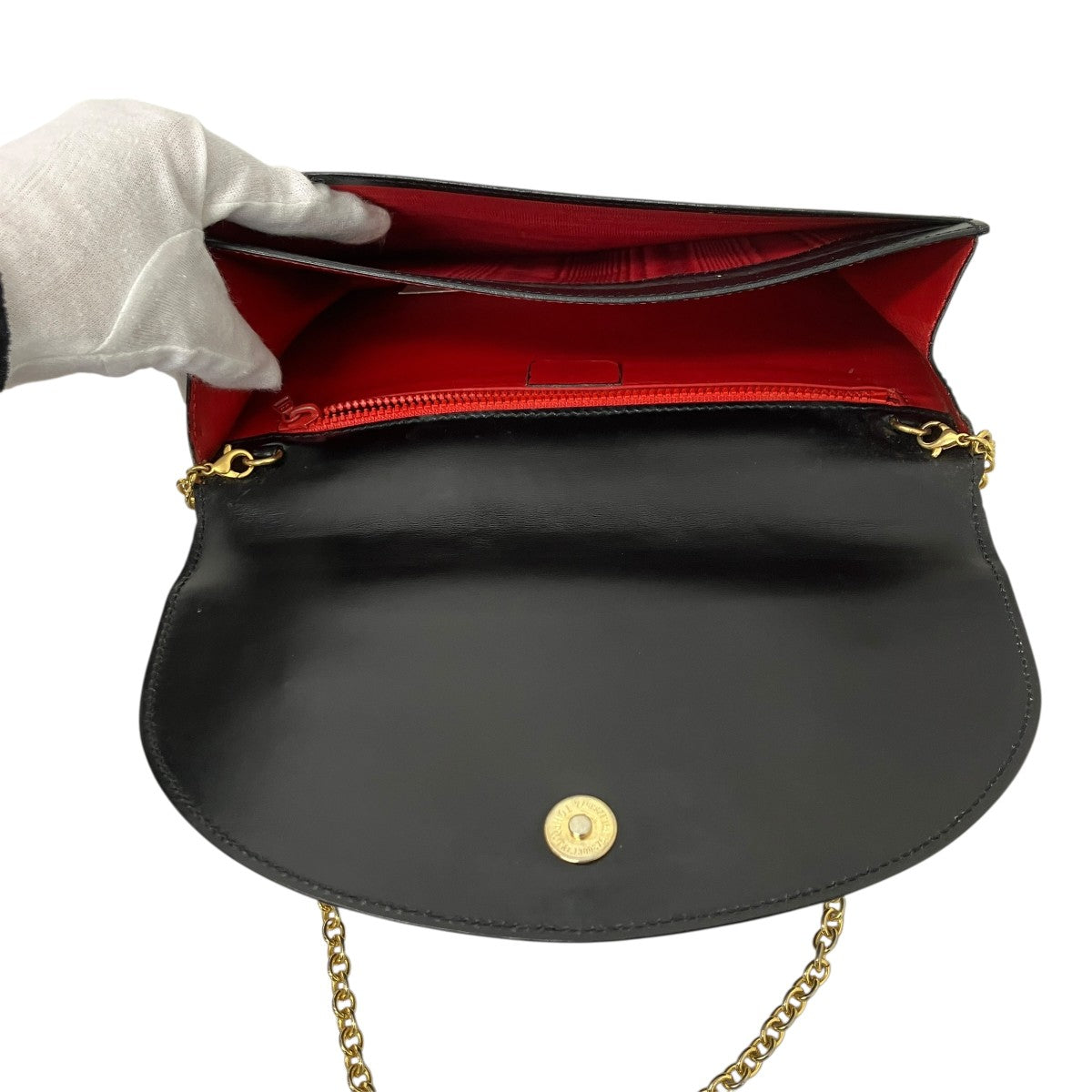 CELINE チェーンショルダーバッグ 古着・中古-4枚目のアイテム画像