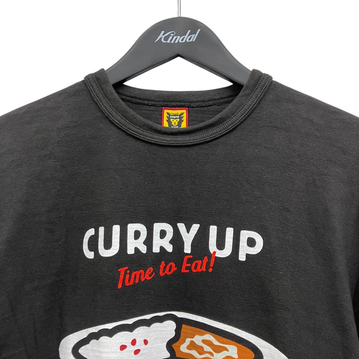 HUMAN MADE×CURRY UP プリントTシャツ 古着・中古-3枚目のアイテム画像