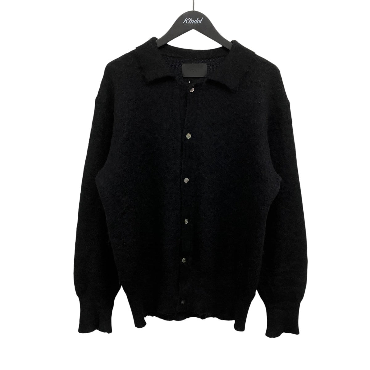 BRUSHED MOHAIR KNIT SHIRT ニットカーディガン