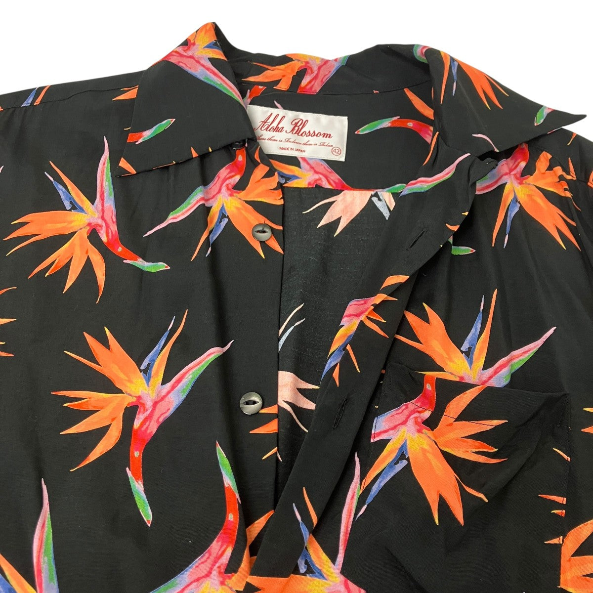 Aloha Blossom アロハシャツ 古着・中古-4枚目のアイテム画像
