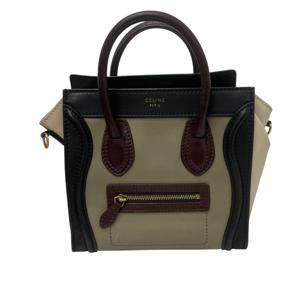 CELINE ラゲージナノ2WAYハンドバッグ 古着・中古-2枚目のアイテム画像