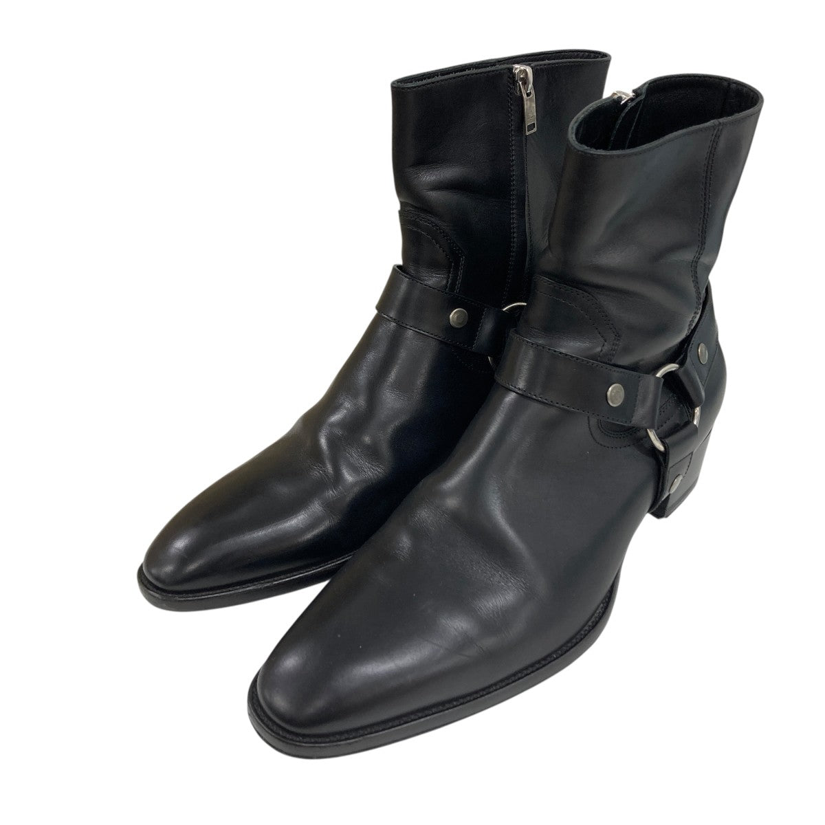 Saint Laurent Paris ワイアットハーネスブーツ 古着・中古-1枚目のアイテム画像