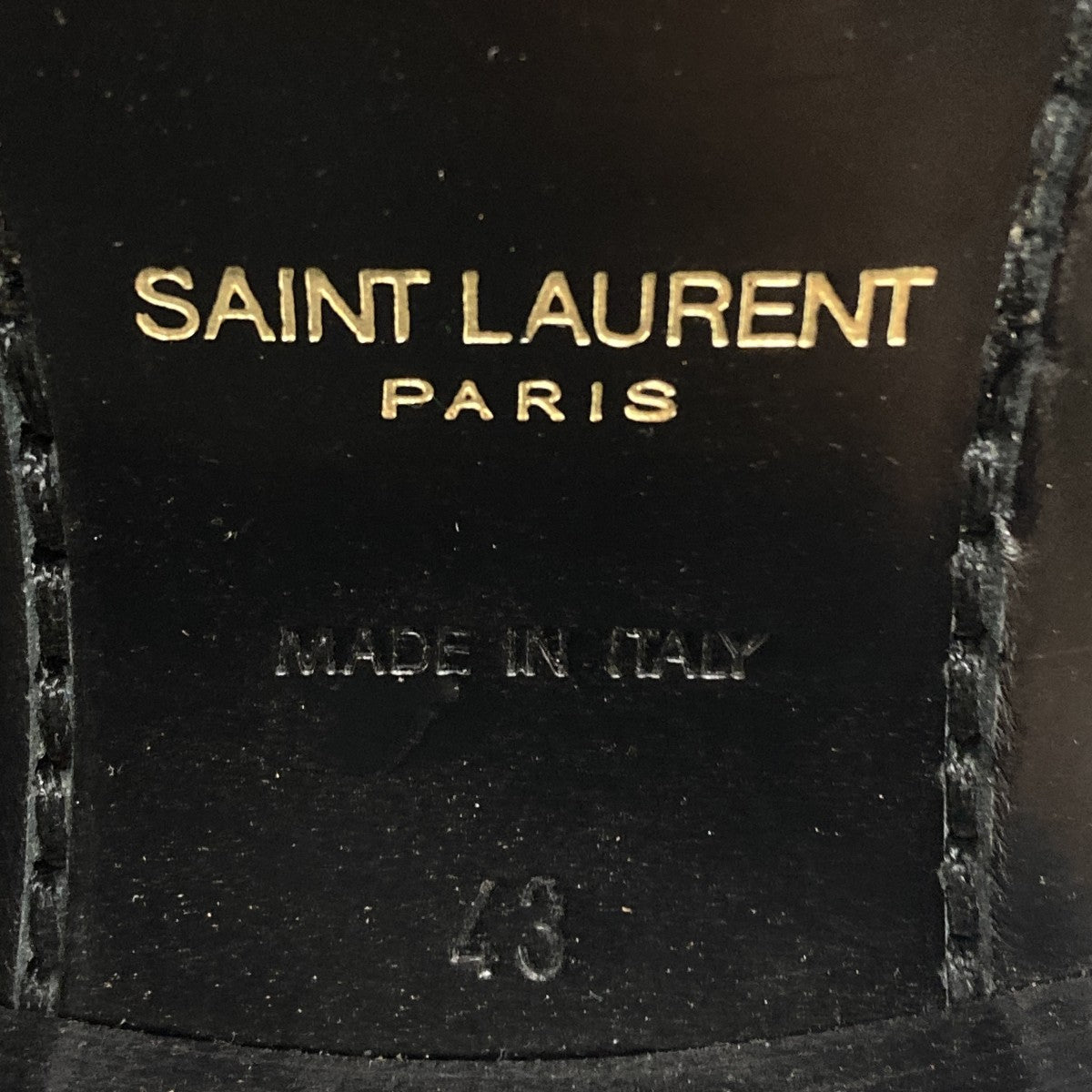 Saint Laurent Paris ワイアットハーネスブーツ 古着・中古-8枚目のアイテム画像