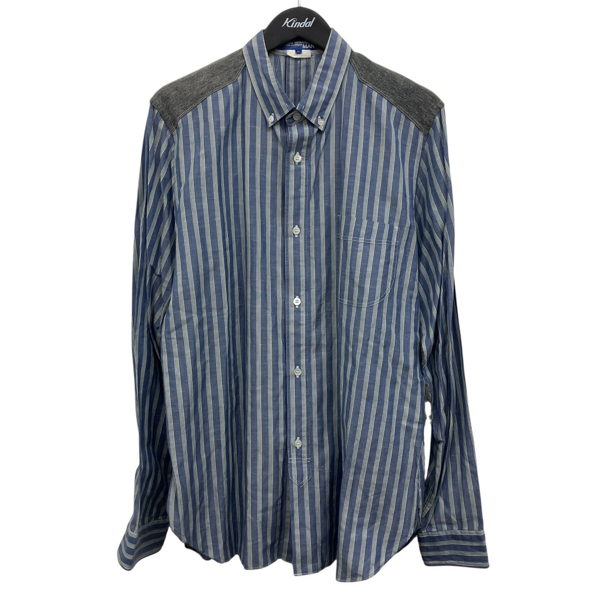 CDG JUNYA WATANABE MAN ストライプシャツ 古着・中古-1枚目のアイテム画像