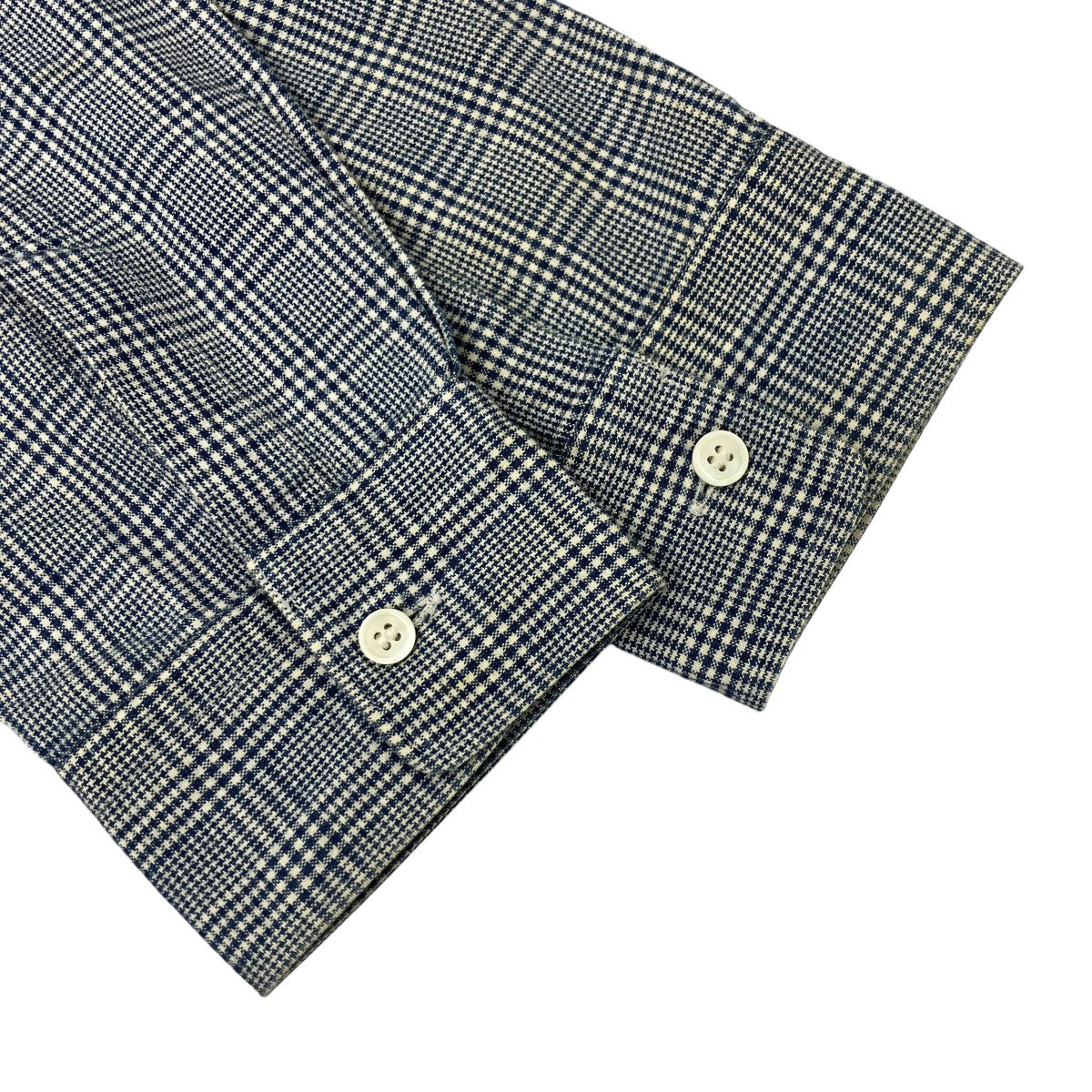 COMME des GARCONS HOMME ウール縮絨パッチワークシャツ 古着・中古-6枚目のアイテム画像