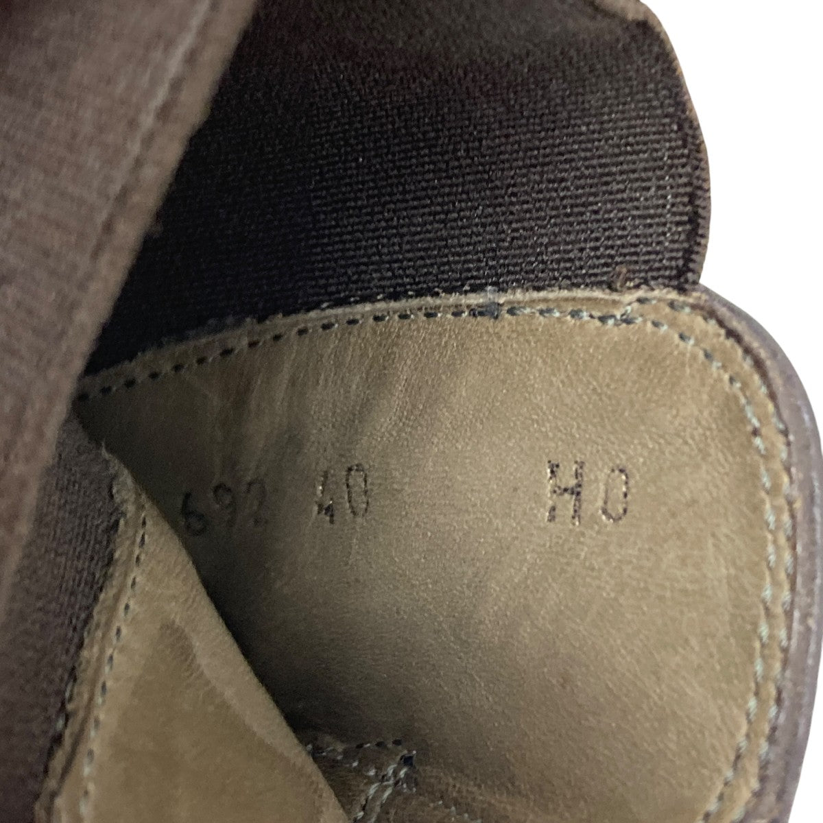 Yves Saint Laurent ショートブーツ 古着・中古-9枚目のアイテム画像